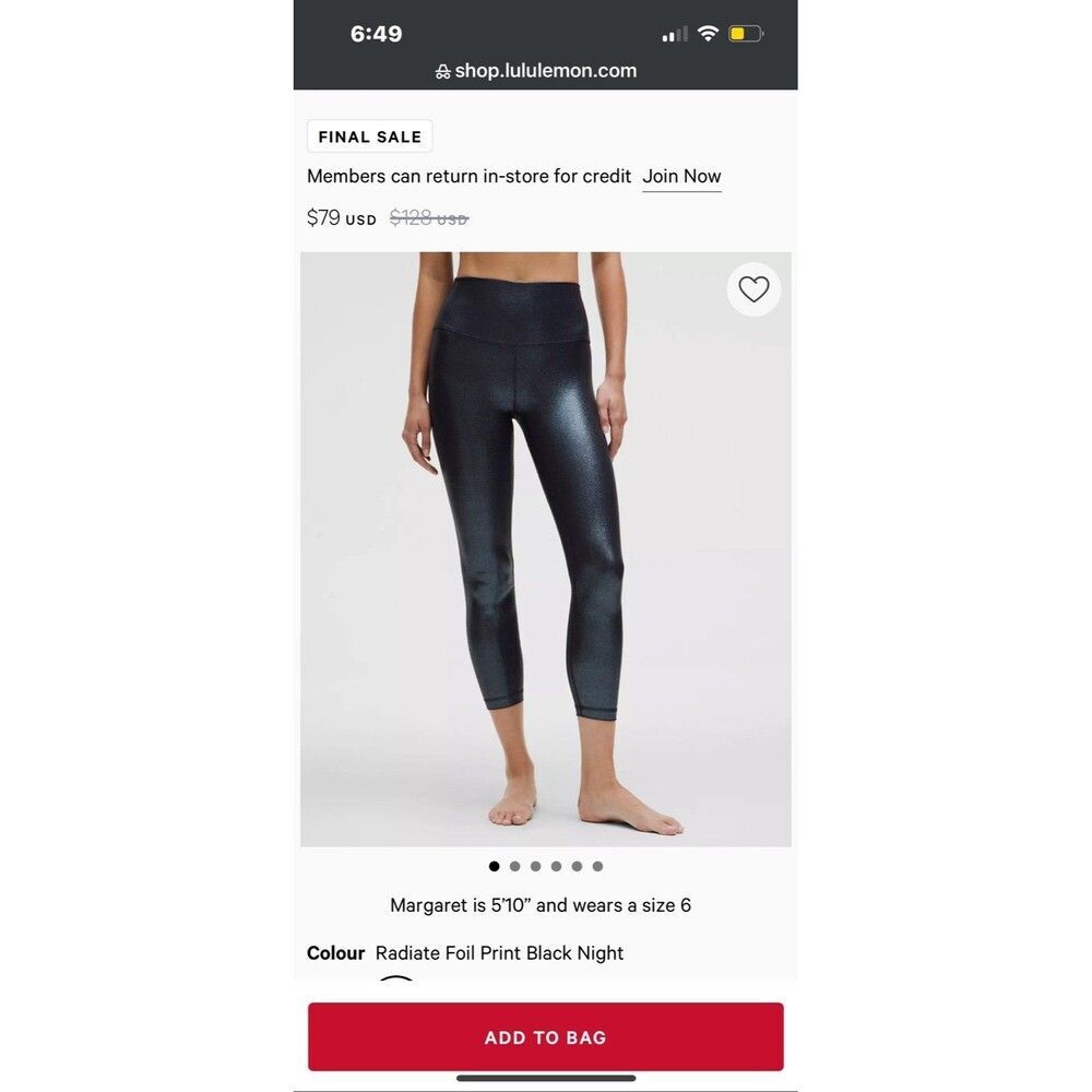 Lululemon align leggings size 14 nwt